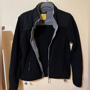 Prince & Fox Women’s XS Black Fleece Zip Up Jacket